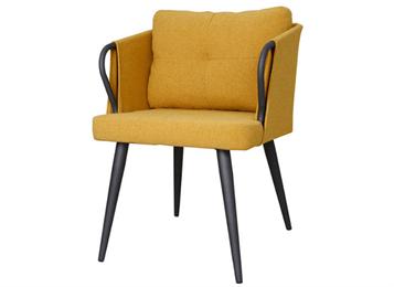 歐式簡(jiǎn)約不銹鋼咖啡店休閑吧椅