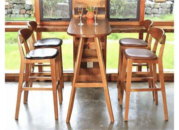 優(yōu)質(zhì)實(shí)木民謠酒吧經(jīng)典酒吧簡(jiǎn)約高吧臺(tái)