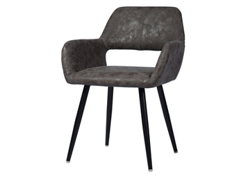 北歐實木餐椅現(xiàn)代時尚皮藝休閑餐廳椅