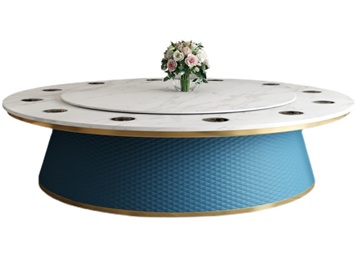 大理石電動(dòng)餐桌一人一鍋小火鍋?zhàn)蓝ㄖ?title=