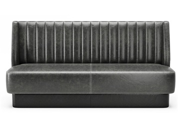 別墅會所西皮軟包卡座沙發(fā)