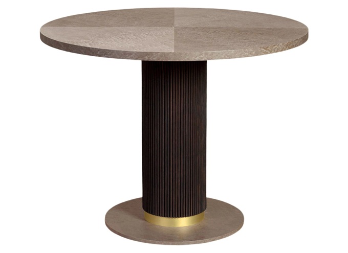 高端會(huì)所現(xiàn)代時(shí)尚巖石板桌子