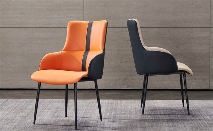 簡約復古火鍋店實木椅子