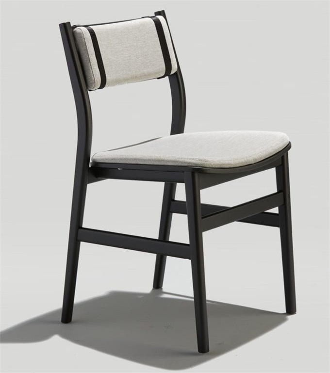 火鍋店時尚椅子休閑實木餐椅