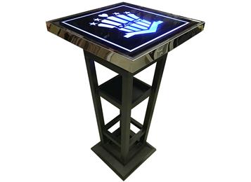 主題清吧不銹鋼高吧臺_個性酒吧時尚吧臺