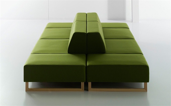 輕奢風(fēng)極簡(jiǎn)不銹鋼底座酒吧沙發(fā)