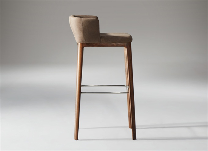 現(xiàn)代酒吧歐式經(jīng)典簡約實木高吧椅