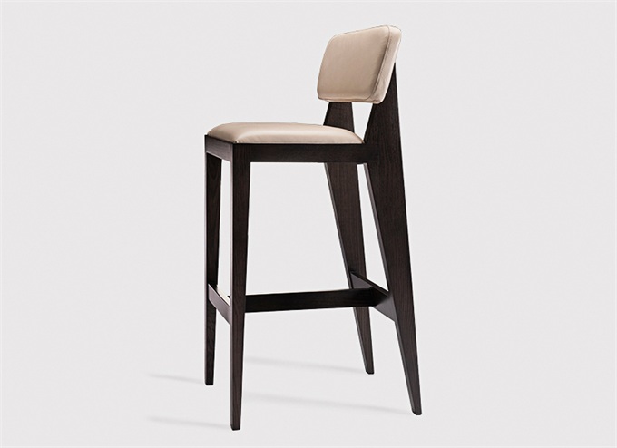 中式酒吧實木吧臺高腳椅酒吧家具