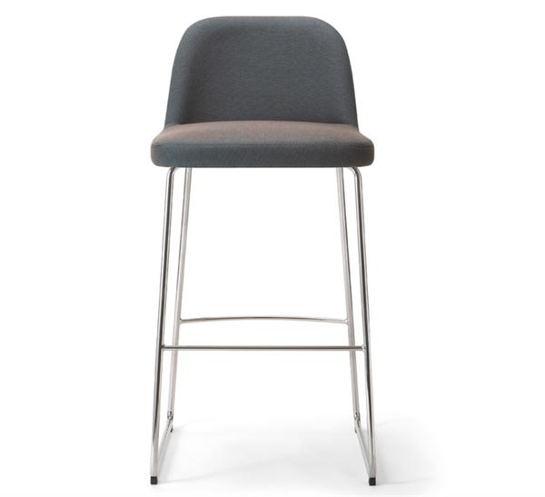 韓式現代簡約酒吧不銹鋼高吧椅