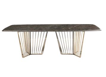 現(xiàn)代輕奢不銹鋼大理石酒吧吧臺(tái)