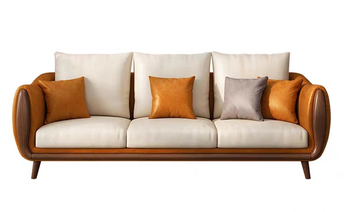 酒店會(huì)所包房實(shí)木沙發(fā)家具定制