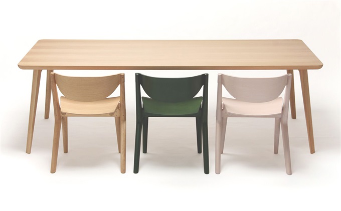 公司企業(yè)單位食堂6人位簡(jiǎn)約實(shí)木桌椅