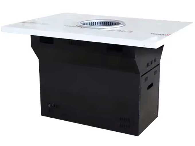 烤肉店智能無(wú)煙凈化烤肉桌