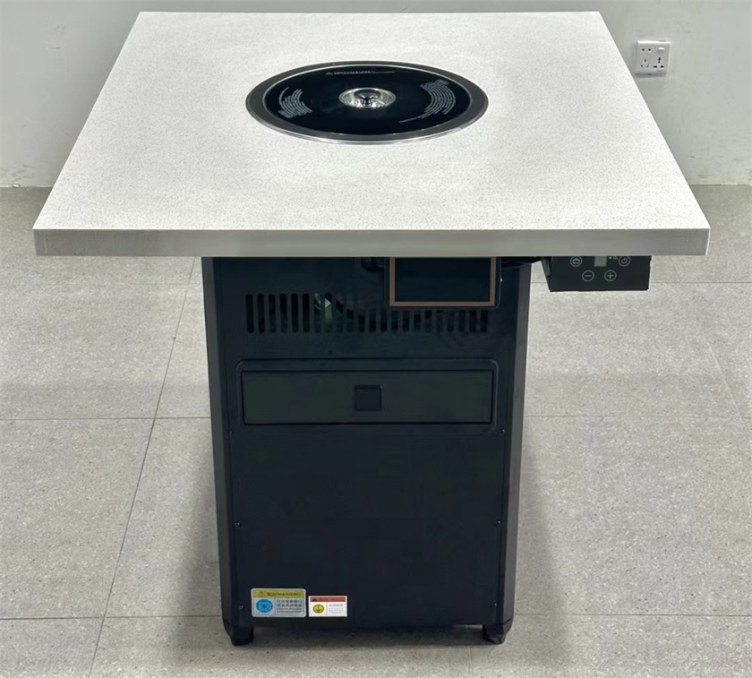 自助韓式烤肉店無煙凈化烤肉桌