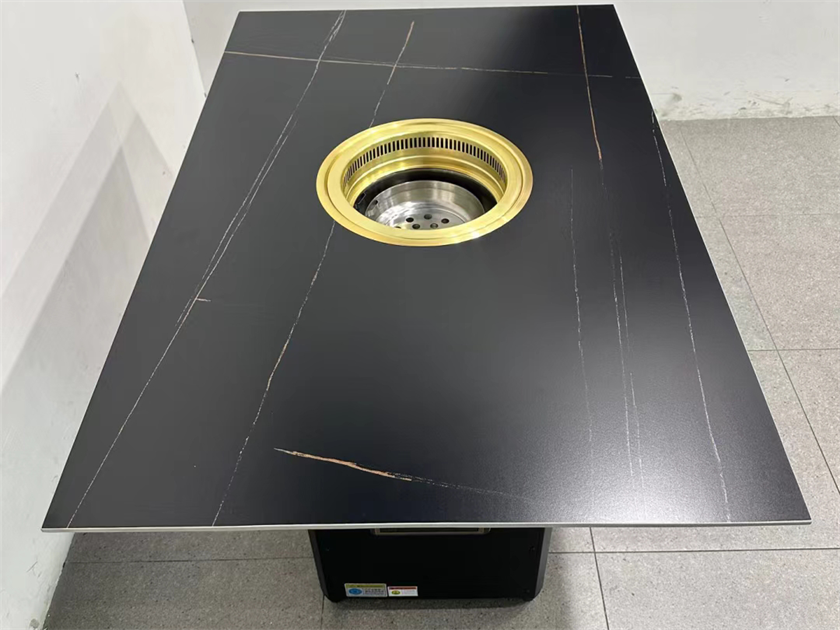 烤肉店下排風炭火烤肉無煙烤肉桌