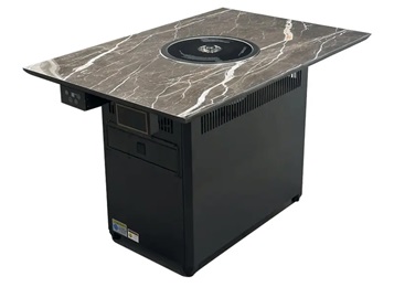 商用無煙電烤桌|巖板臺面配一體式排煙系統(tǒng)|烤肉餐廳專用桌 商用無煙電烤桌|巖板臺面配一體式排煙系統(tǒng)|烤肉餐廳專用桌