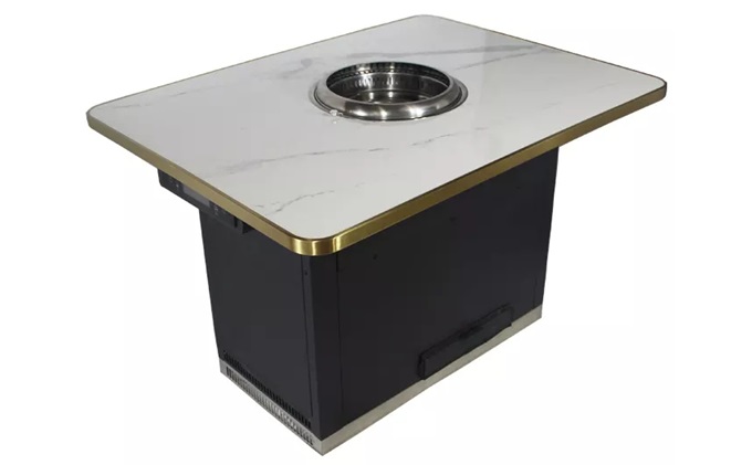 自助烤肉店智能無(wú)煙電磁爐烤肉桌