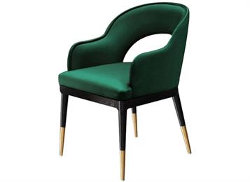 輕奢后現代簡約_西餐廳創意時尚椅子_咖啡店休閑會所靠背椅