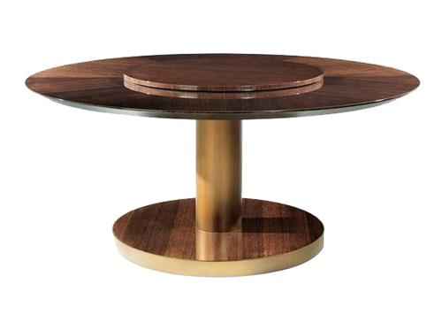 后現(xiàn)代餐桌 新中式全實(shí)木餐桌