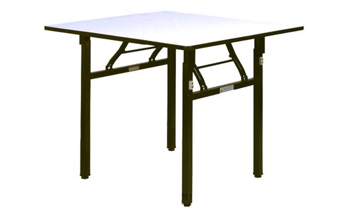 酒店宴會鐵藝折疊式正方臺家具