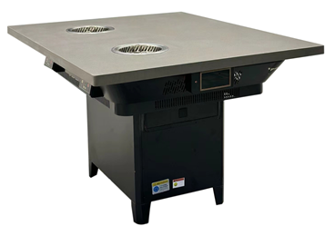 自助小火鍋店2人位一人一鍋無煙火鍋桌