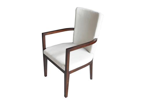 新中式中餐廳實(shí)木餐椅