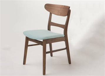 粵菜餐廳簡(jiǎn)約靠背實(shí)木橡木椅子