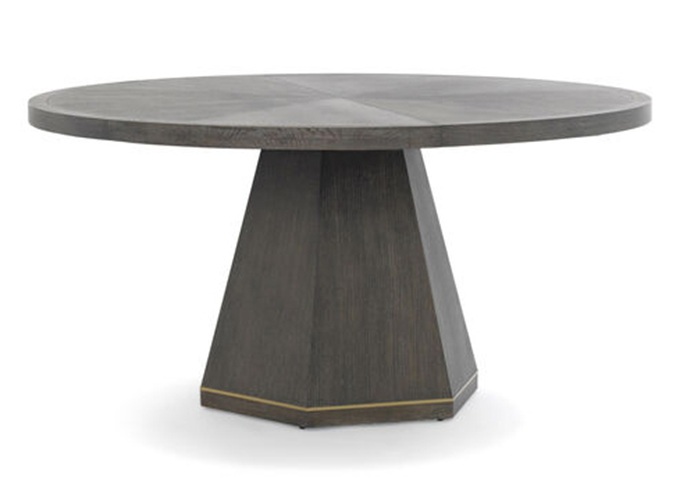 海鮮主題餐廳實木時尚圓形飯桌