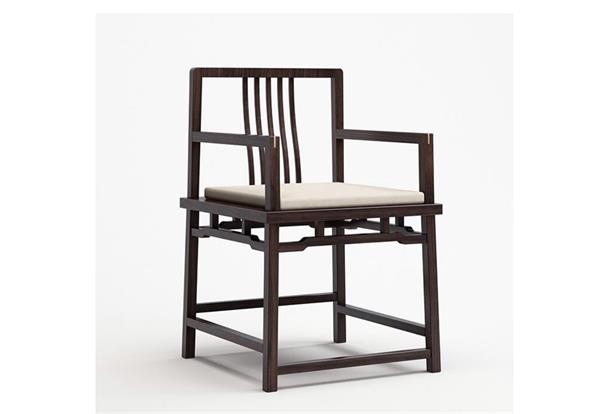 中式仿古優質實木圈椅禪意中餐廳椅子