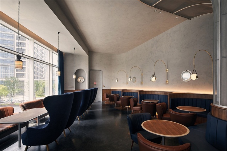 西餐廳空間設計效果圖