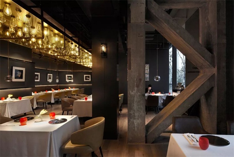 牛扒店空間設計效果圖