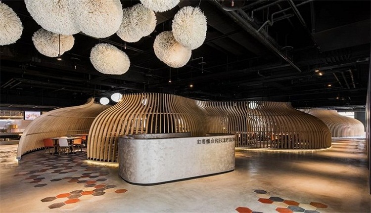 餐廳空間設計效果圖