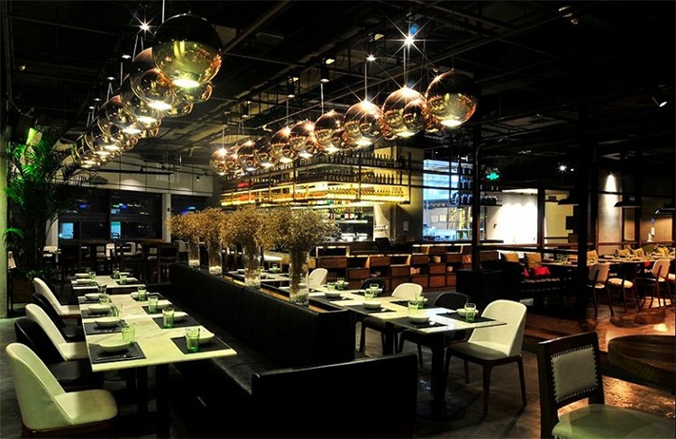音樂餐廳空間設計效果圖