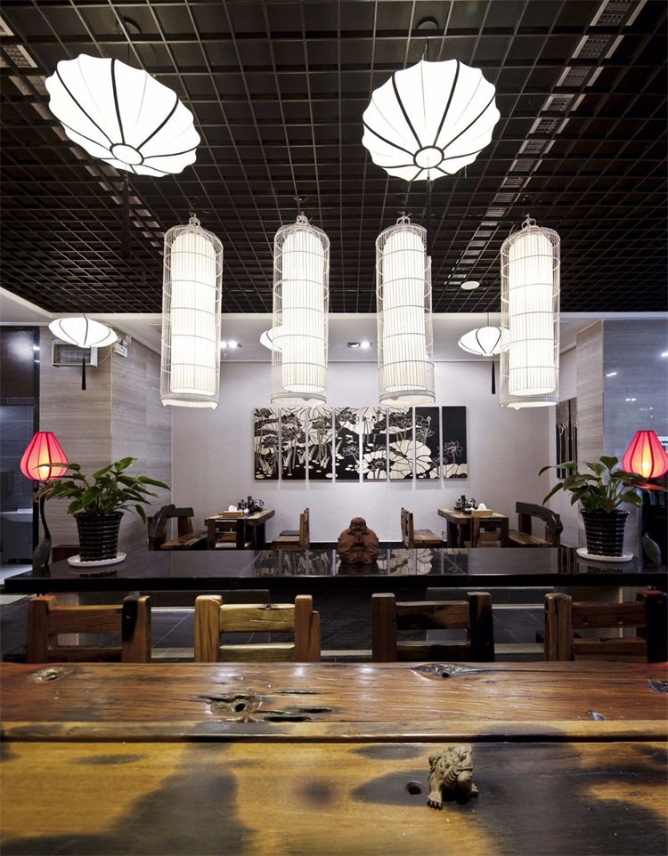 茶館空間設(shè)計(jì)效果圖