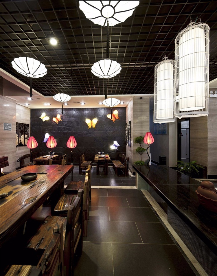 茶館空間設(shè)計(jì)效果圖