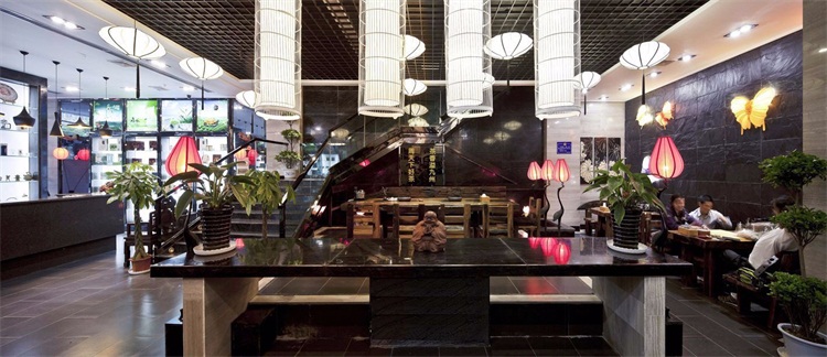 茶館空間設(shè)計(jì)效果圖