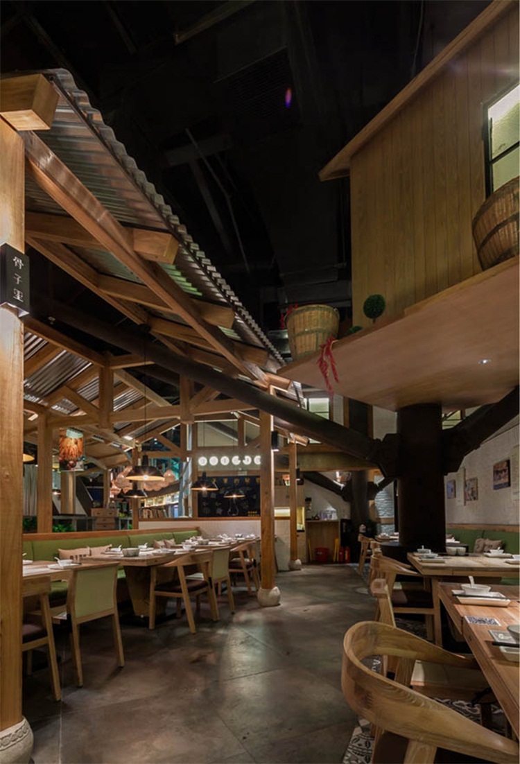 骨湯餐廳空間設計效果圖