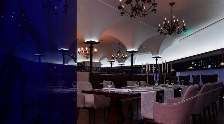 法餐廳空間設計效果圖