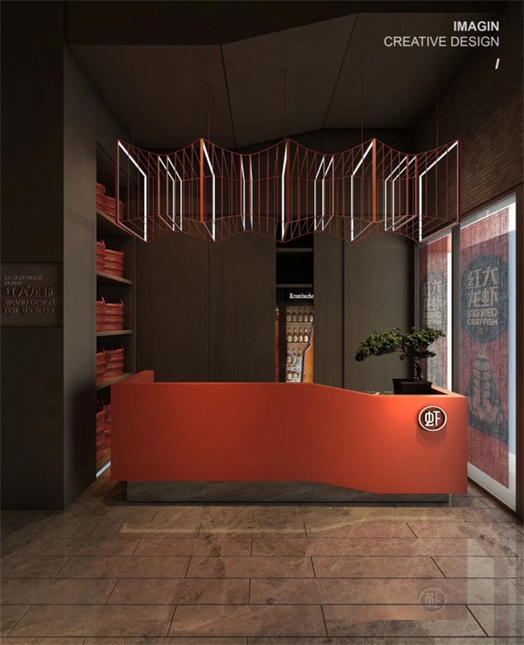 龍蝦餐廳空間設計效果圖