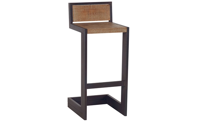 創(chuàng)意酒吧工業(yè)風(fēng)鐵藝簡約高腿椅子