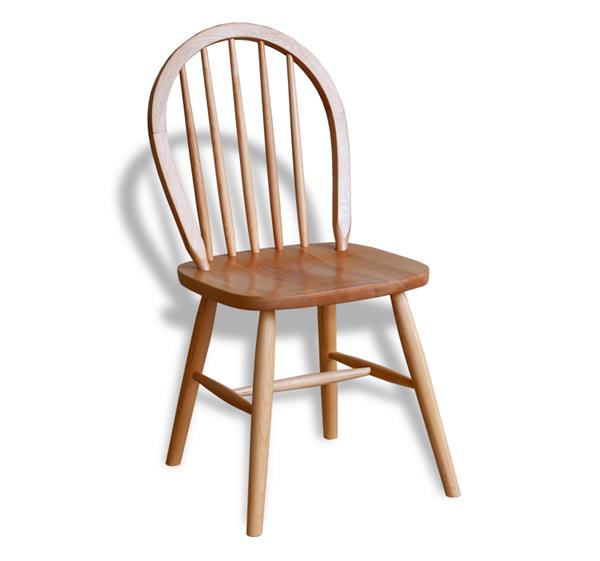 現代簡約全實木溫莎椅 孔雀靠背椅子