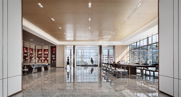 茶業(yè)會館空間設(shè)計效果圖