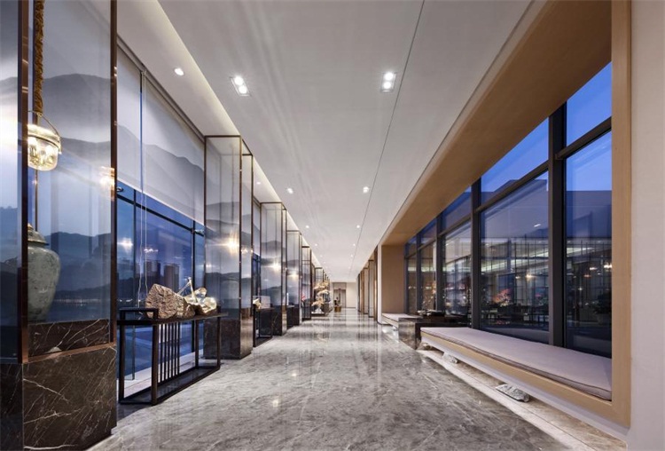 茶業(yè)會館空間設(shè)計效果圖