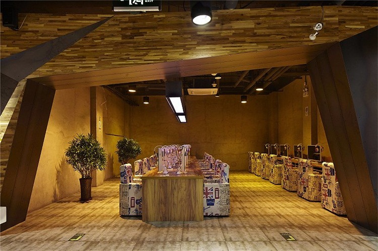 網(wǎng)咖空間設計效果圖