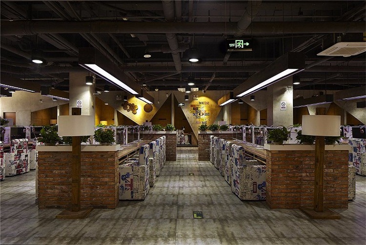 網(wǎng)咖空間設計效果圖